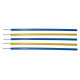 Dog Agility Slalom Weave Poles - Pack of 5