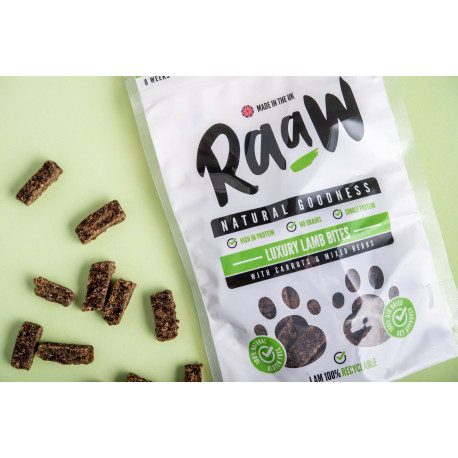 RaaW - Luxury Lamb Dog Treat Bites