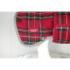 Ancol Muddy Paws - Highland Tartan Red Dog Coat