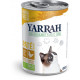 Yarrah - Organic Cat Food - Pate Chicken With Spirulina &amp; Seaweed 12x400g