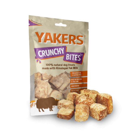 Yakers - Crunchy Bites Dog Treats