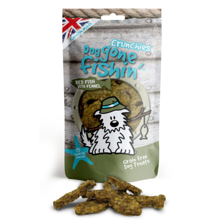 Dog Gone Fishin' - Red Fish With Fennel - Crunchies Dog Treats