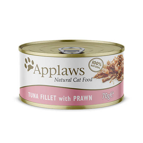 Applaws - Tuna Fillet With Prawn in Broth - 70g - Cat Food