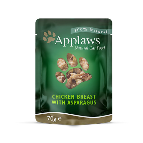 Applaws - Cat Food Pouch Chicken & Asparagus 70g