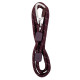 Woolly Wolf - Recycled Rope Dog Lead - Juicy Plum