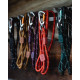 Woolly Wolf - Recycled Rope Dog Lead - Juicy Plum