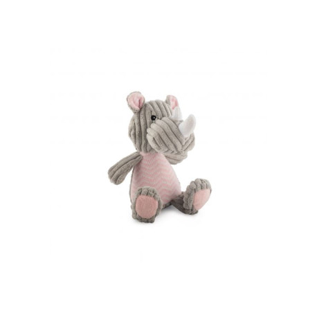 Ancol - Knitted Rhino Dog Toy