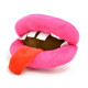 Ancol - Goofy Grin Dog Lips Plush Dog Toy