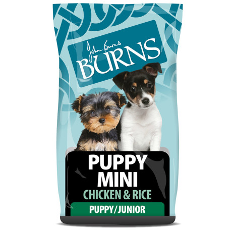 Burns - Puppy/Junior Mini Chicken & Rice - Dry Puppy Food