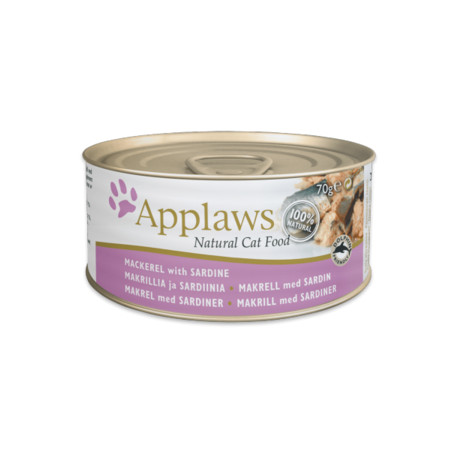 Applaws - Mackerel with Sardine & Rice Cat Food 70g