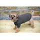 Banbury &amp; Co - Knitted Dog Jumper - Grey