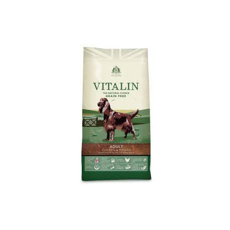 Vitalin Natural Grain-Free Adult Chicken & Potato Dog Food