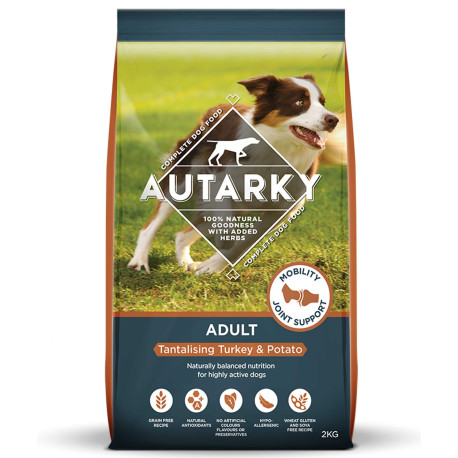 Autarky Adult Dry Dog Food - Turkey & Potato Grain Free 12kg