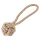 Beco Hemp Rope Ball on Loop Tough Dog Toy, Large