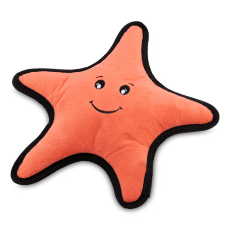 Beco Rough & Tough Recycled Dog Toy, Starfish, Medium