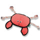 Beco Rough &amp; Tough Recycled Dog Toy, Crab, Large