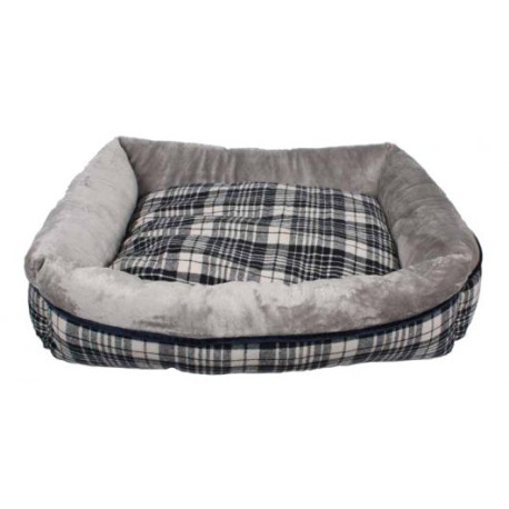 Dream Paws Check Pet Sofa Bed Large