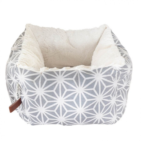 Dream Paws Geometric Snuggle Bed