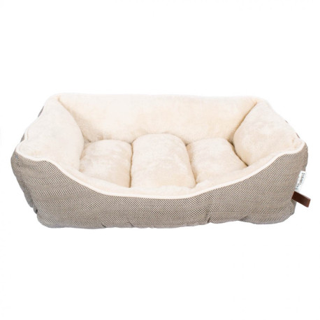 Dream Paws Herringbone Sofa Bed Medium