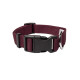 Woolly Wolf - Recycled Dog Collar - Juicy Plum