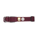 Woolly Wolf - Recycled Dog Collar - Juicy Plum