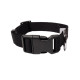 Woolly Wolf - Recycled Dog Collar - Raven Black