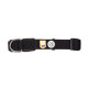 Woolly Wolf - Recycled Dog Collar - Raven Black