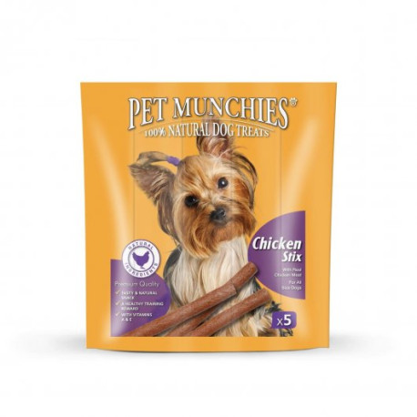 Pet Munchies Chicken Stix Dog Treats  50g