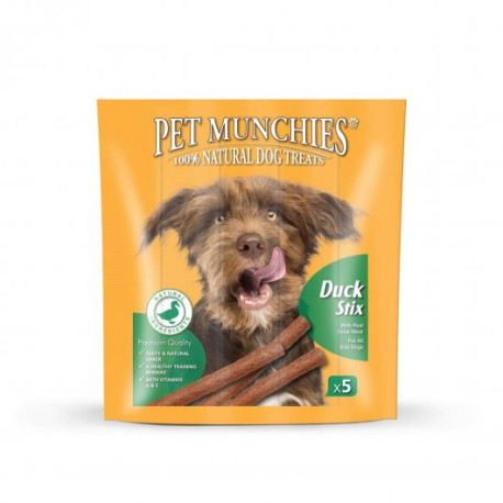 Pet Munchies Duck Stix Dog Treats 50g