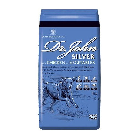 Dr John Silver with Chicken 15kg Dog Food