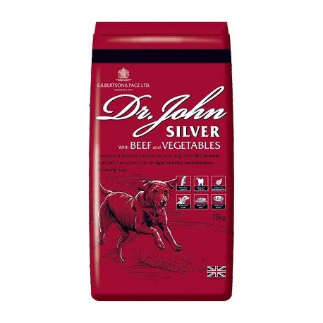 Dr John Silver with Beef 15kg Dog Food