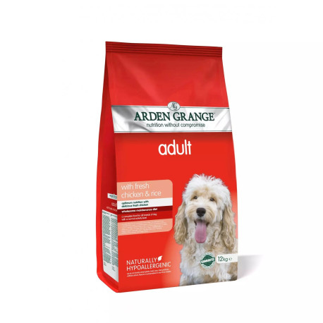 Arden Grange with Chicken & Rice Adult Dog Food 12kg