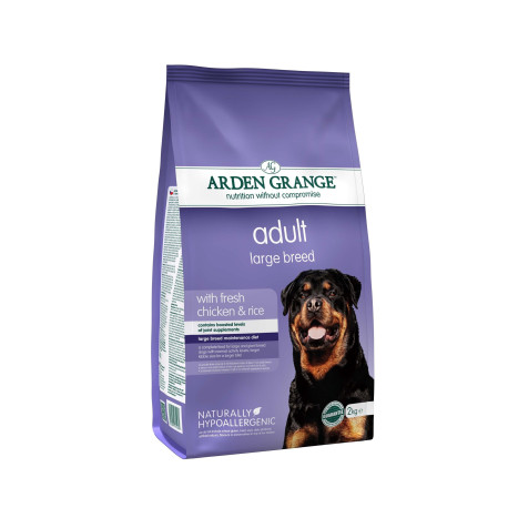 Arden Grange with Chicken & Rice Large Breed Adult Dog Food 2kg