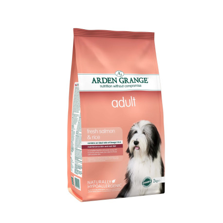 Arden Grange with Salmon & Rice Adult Dog Food 2kg