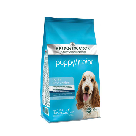 Arden Grange with Chicken Puppy/Junior Dog Food 12kg