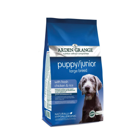 Arden Grange with Chicken Puppy/Junior Large Breed Dog Food 6kg