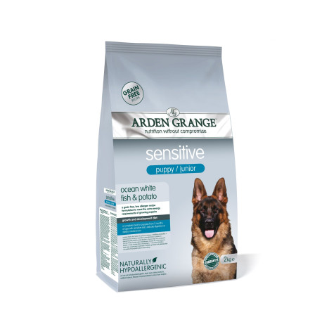 Arden Grange with White Fish & Potato Sensitive Puppy Food 2kg