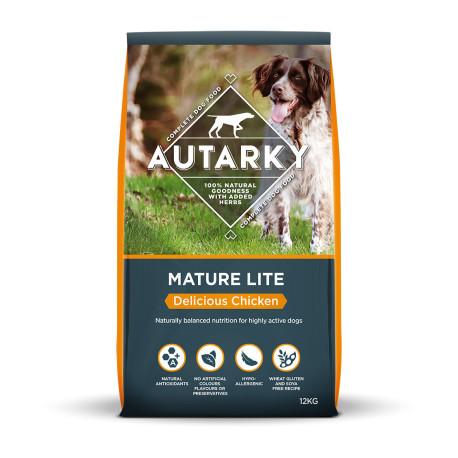 Autarky Chicken Mature Lite Dog Food 12kg