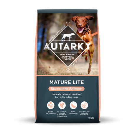 Autarky Salmon Mature Lite Dog Food 12kg