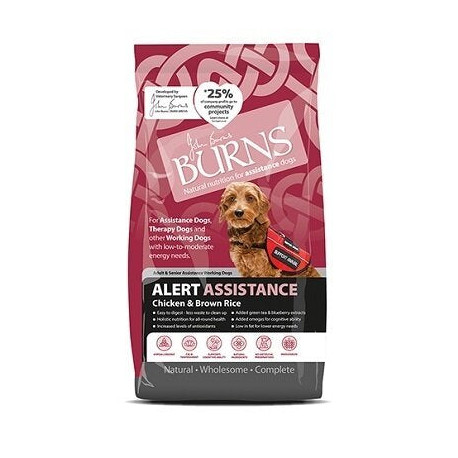 Burns Alert with Chicken & Brown Rice Dog Food 2kg