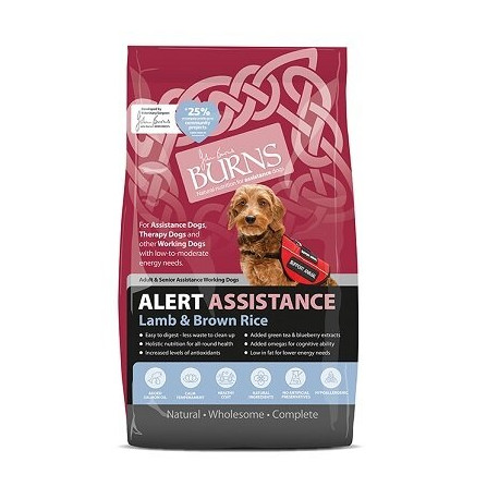 Burns Alert with Lamb & Brown Rice Dog Food 2kg