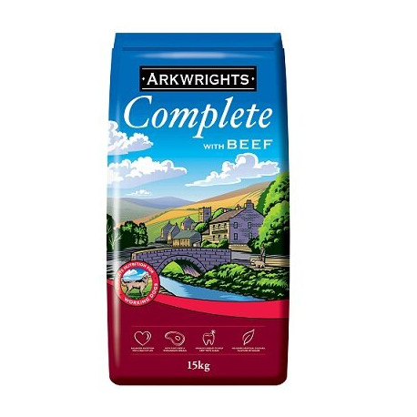 Arkwrights Complete Beef Dog Food 15kg