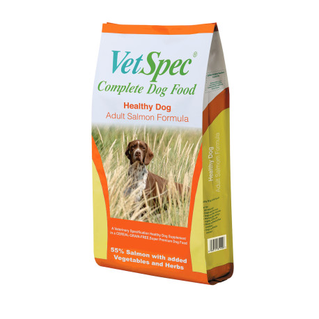 VetSpec Complete Dog Food Healthy Adult Salmon 12kg