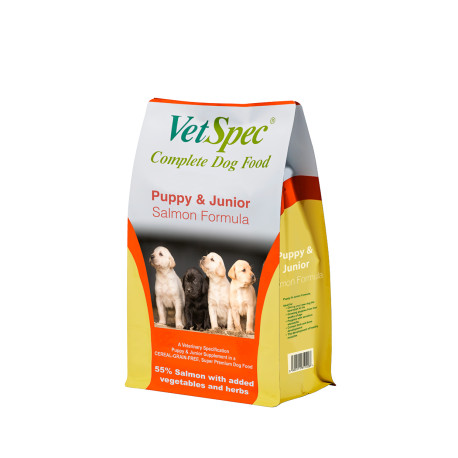 VetSpec Complete Puppy & Junior Dog Food Salmon 2kg