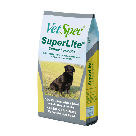 VetSpec Complete Senior Super Lite Dog Food 12KG