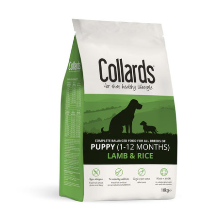 Collards Puppy Lamb and Rice 10kg