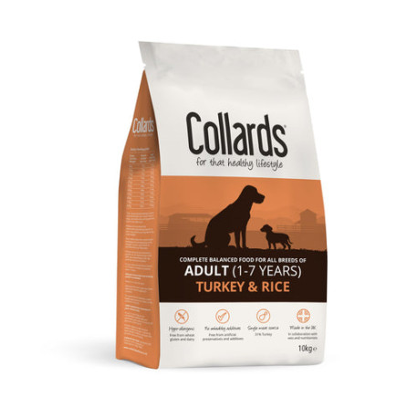 Collards Adult Turkey and Rice 10kg