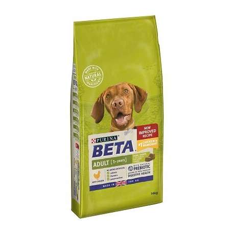 Beta Adult Dry Dog Food With Chicken 14kg