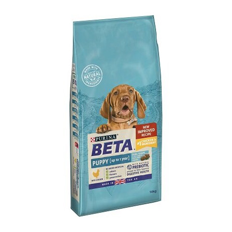 Beta Puppy Dry Dog Food With Chicken 14kg