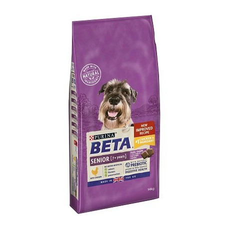 Beta Senior Dry Dog Food With Chicken 14kg